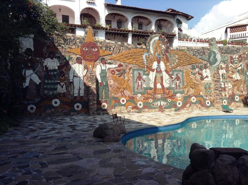 Posada De La Mision, Hotel Museo Y Jardin Таско де Аларкон Екстериор снимка